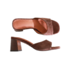 Block heel mule sandals  #S034