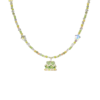 Birthday Cake Handmade Beaded necklace  #A011